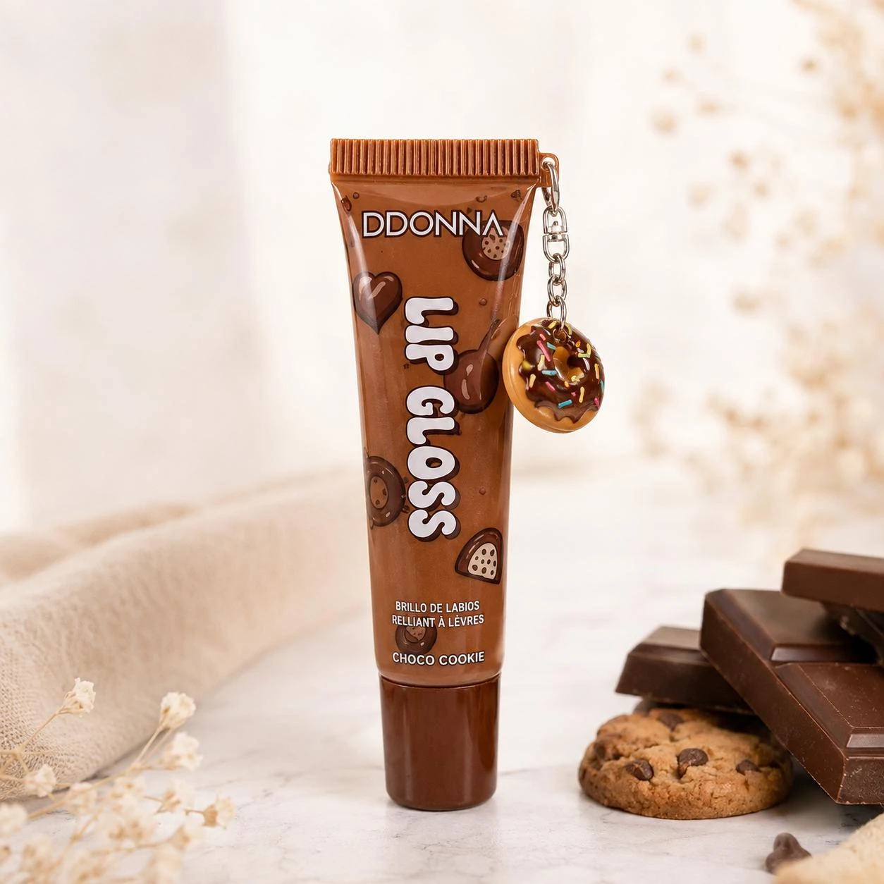 Gloss labial DDONNA – Choco Cookie – photo 2